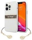 Guess 4G Strap Charm (iPhone 13 Pro) - Brun