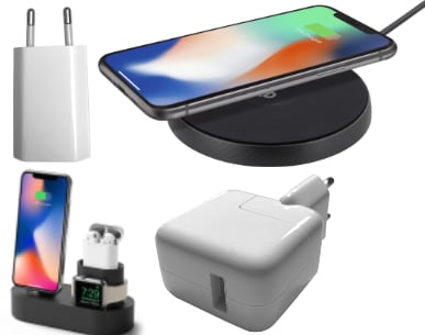 Opladere til iPhone 7 & iPhone 8 og andre iPhone-modeller