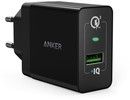 Anker PowerPort+ 1 QC 3.0 (inkl microUSB-kabel)