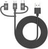 Celly Pro Cables 3in1 Universal Cable
