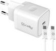 Celly Vggladdare 20W med USB-C-kabel 