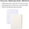 Cricut Joy Watercolor Cards R20 12-pack