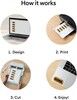 Cricut Joy Xtra Printable Vinyl A4 12-pack