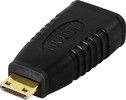 Deltaco HDMI-adapter - Mini-HDMI till HDMI