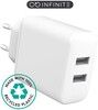 eStuff Infinite Wall Charger 2xUSB-A 24W