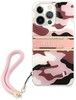 Guess Camo Case with Hand Strap (iPhone 13 Pro Max)