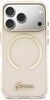 Guess IML Script Metal MagSafe Case (iPhone 17 Pro)