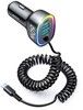 Joyroom 4-in-1 Car Charger with USB-C Cable