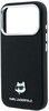 Karl Lagerfeld Grained Choupette Head Metal MagSafe (iPhone 17 Pro/18 Pro)