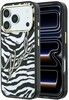 Karl Lagerfeld IML Zebra Glitter MagSafe Case (iPhone 17 Pro/18 Pro)