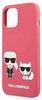 Karl Lagerfeld Silicone Friends Case (iPhone 13)