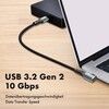 LogiLink 100W Vinklad USB-C Till USB-C Kabel