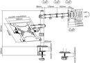 LogiLink BP0175 Dual Mount for Monitors and Laptops