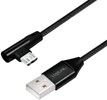 LogiLink Vinklad MicroUSB-kabel