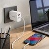 Moobio V�ggladdare 35W USB-C och USB-A PD