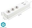 Nedis Smartlife Wi-Fi Smart Extension Socket