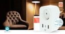 Nedis SmartLife Wi-Fi Smart Plug with Power Meter