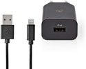 Nedis Universal Wall Charger + Lightning Cable