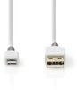 Nedis USB-A 2.0 to Lightning Cable
