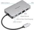 Targus USB-C DP Single Video Hub with 100W PD Pass-Thru