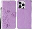Trolsk Imprint Flower Wallet (iPhone 16 Pro)
