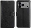 Trolsk Imprint Flower Wallet (iPhone 17 Pro Max)