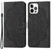 Trolsk Imprint Mandala Flower Wallet (iPhone 14 Pro Max)