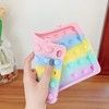 Trolsk Kids Case with strap - Bubble Rainbow (iPad mini 5/4)