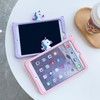 Trolsk Kids Case with strap - Cute Pink Unicorn (iPad 10,2)