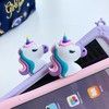Trolsk Kids Case with strap - Cute Purple Unicorn (iPad mini 6)