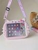 Trolsk Kids Case with strap - Pink Cat (iPad 9,7)