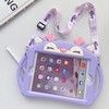 Trolsk Kids Case with strap - Purple Deer (iPad mini 5/4)