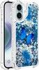 Trolsk Liquid Glitter Case - Butterfly (iPhone 16 Plus)