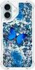 Trolsk Liquid Glitter Case - Butterfly (iPhone 16 Plus)