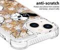 Trolsk Liquid Glitter Case - Dogs (iPhone 13)