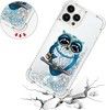 Trolsk Liquid Glitter Case - Owl (iPhone 13 Pro Max)