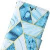 Trolsk Marble Triangle Wallet (iPhone 16 Pro Max)