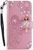 Trolsk Rhinestone Owl Wallet (iPhone 14)