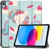 Trolsk Tri-fold Stand - Unicorn (iPad 10,9 (2022))