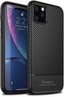 iPaky Carbon Fibre Texture (iPhone 11 Pro Max) - Sort