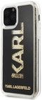 Karl Lagerfeld Hard Logo Case with Glitter (iPhone 11 Pro)