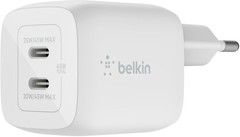 Belkin BoostCharge Pro Dual USB-C GaN vgoplader med PPS 45W