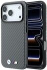 BMW M Carbon Metal Logo MagSafe Case (iPhone 17 Pro/18 Pro)