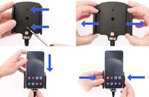 Brodit Aktiv holder til fast installation 727456