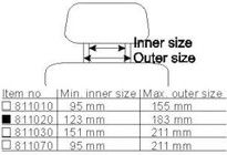 Brodit Nakkestttebeslag 811020