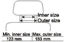 Brodit Nakkestttebeslag 811027