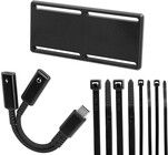 Brodit USB-C splitter, PD 60W + lyd, med trkaflastning 216477