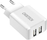Choetech 10W dobbelt USB rejsev�goplader