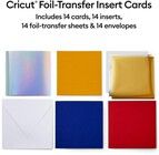 Cricut Foil Transfer Insert Cards Sampler S40 14-pak