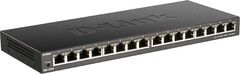D-Link 16-Portars Gigabit Omanagerad Switch